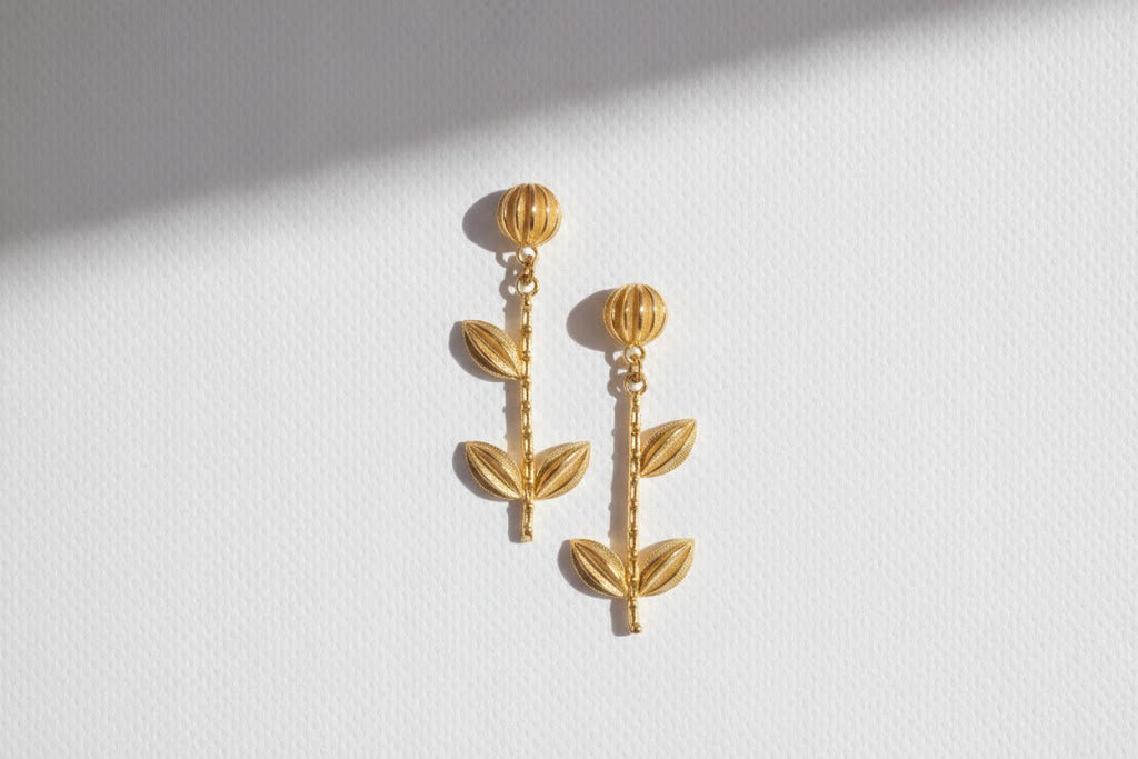 Stem Earrings
