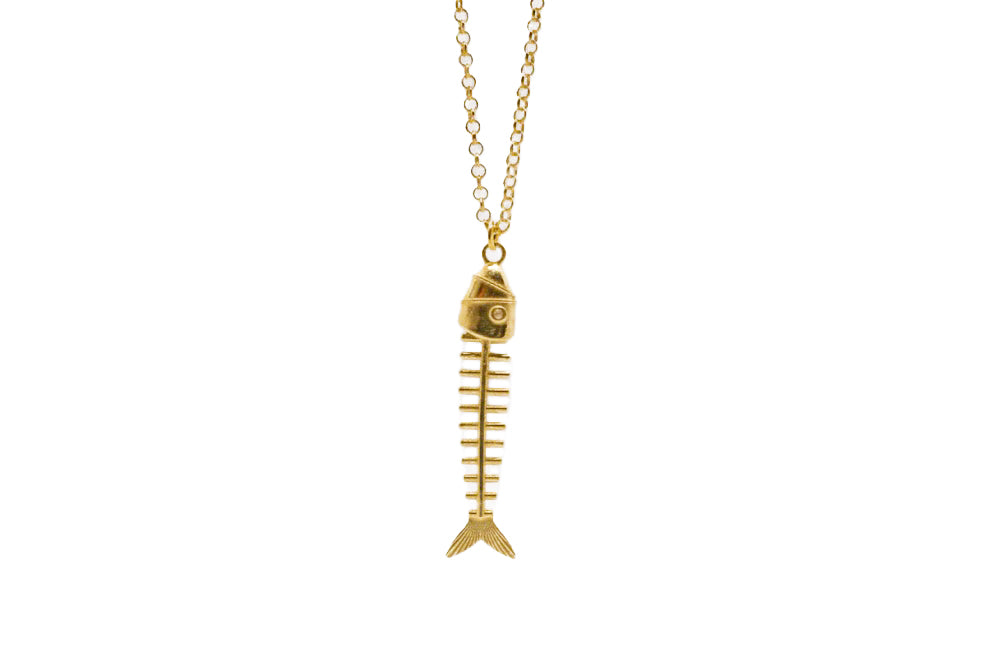 Fishbone Pendant