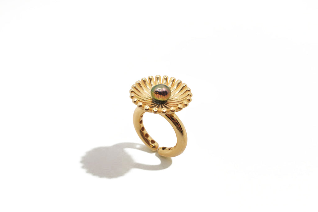 Orbit Pearl Ring