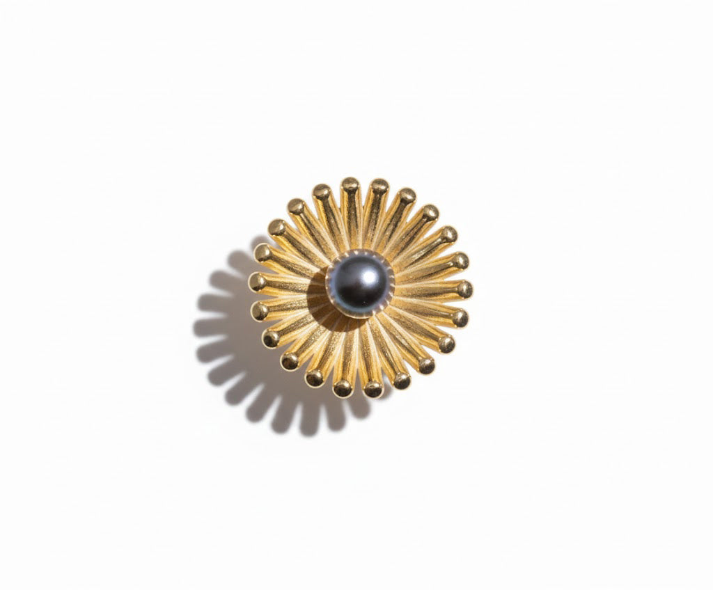 Orbit Pearl Ring