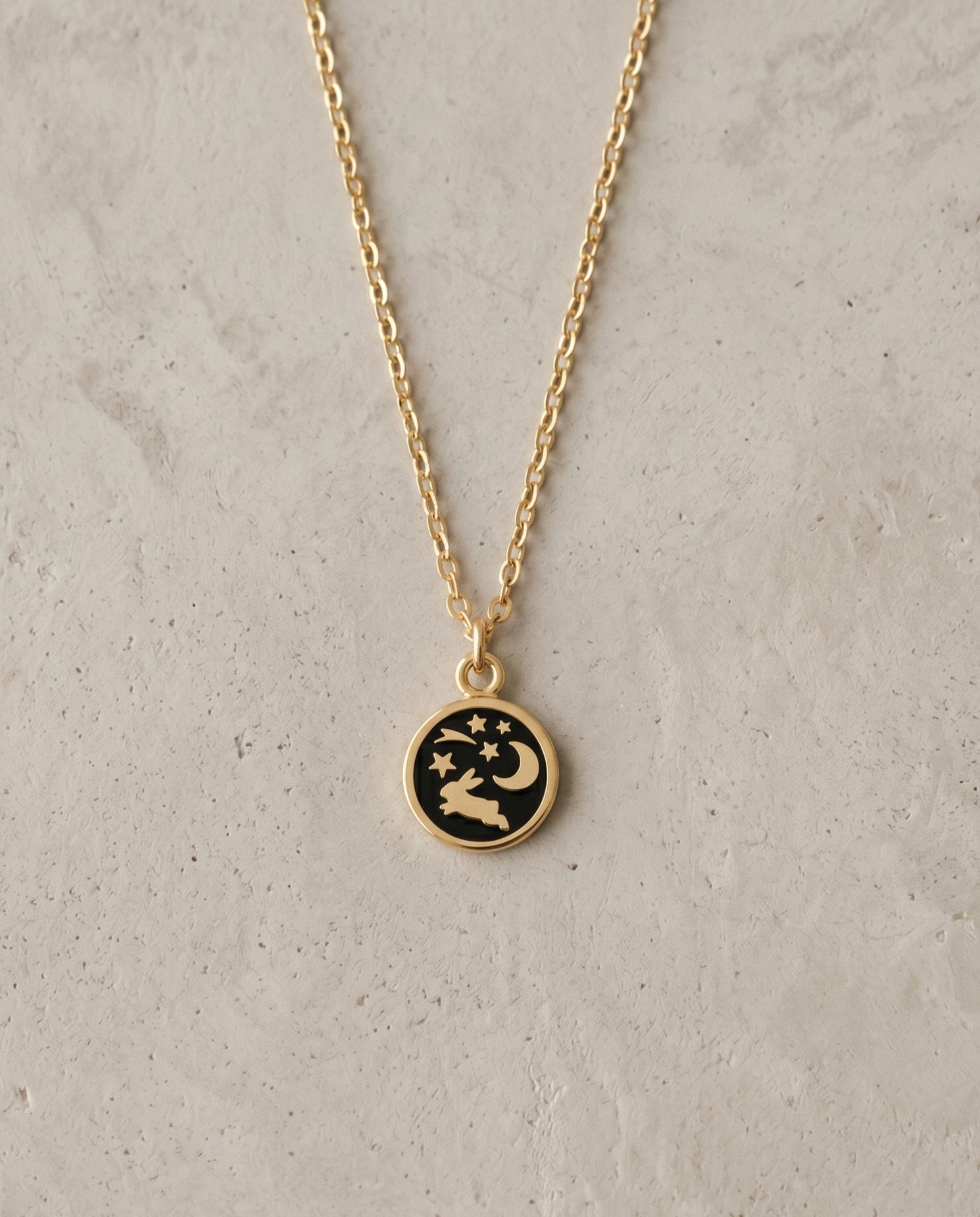 Nightfall Pendant - Moon Scene